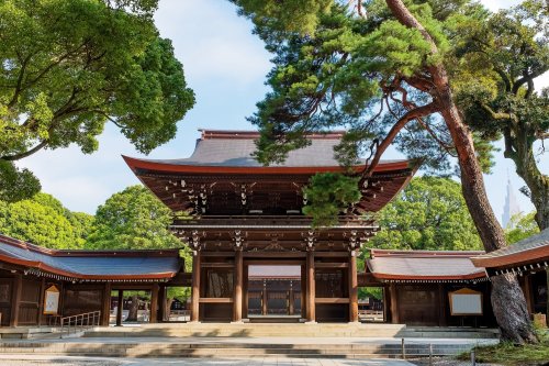 Meiji Jungu Shrine Gateway Tokyo