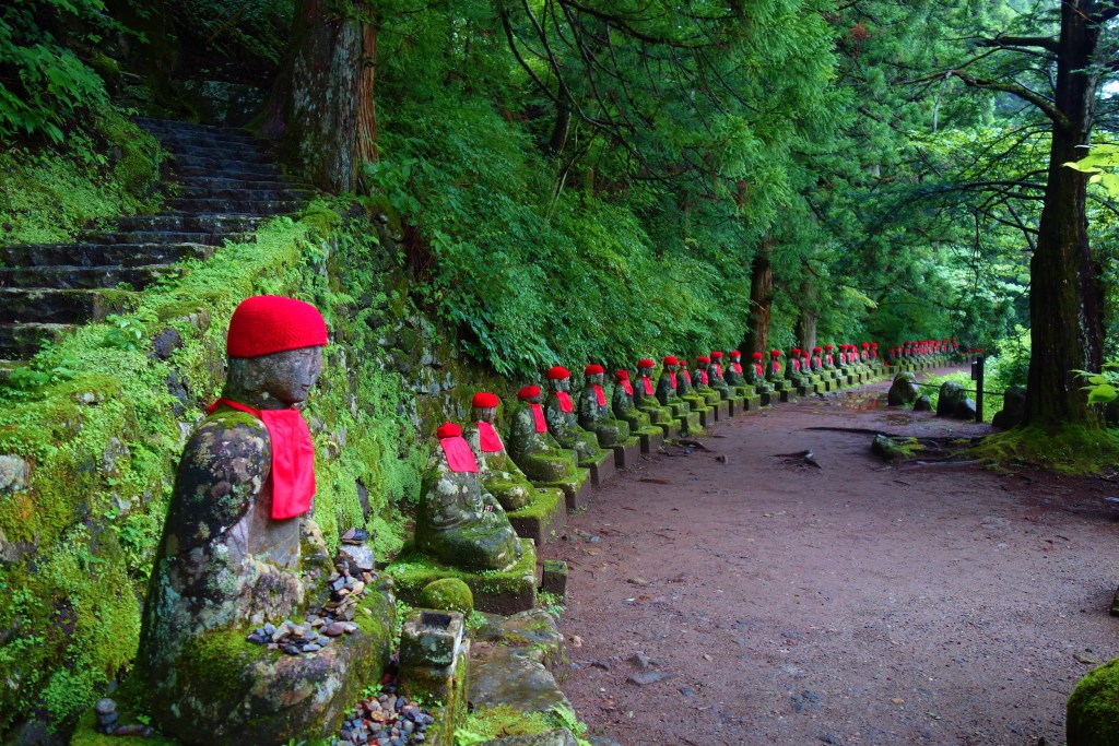 World Heritage Nikko Walking Tour - Stone Statue At Kanmangafuchi Abys - Nikko In Japan